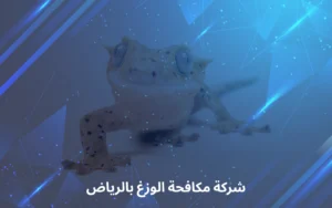 شركة مكافحة الوزغ بالرياض