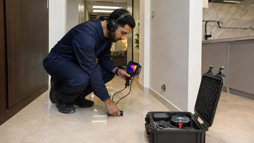كشف تسربات المياه بدون تكسير بخميس مشيط 0539379390
